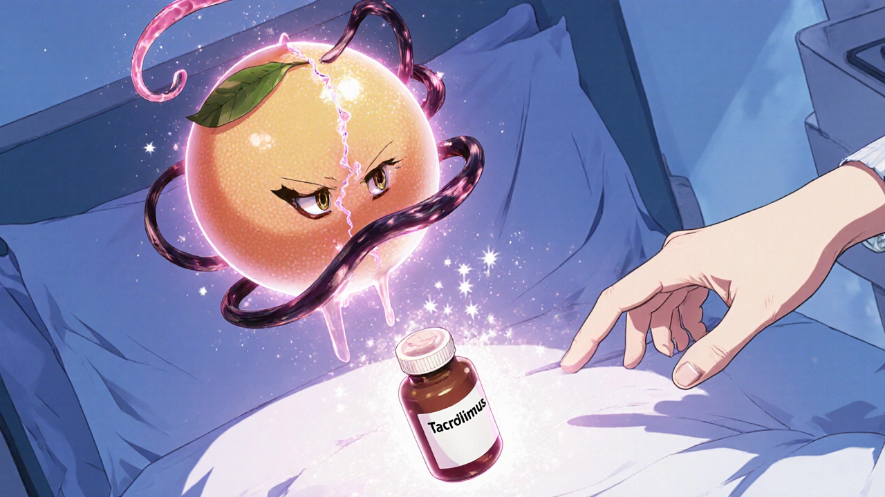 Grapefruit and Immunosuppressants: What You Must Know to Stay Safe