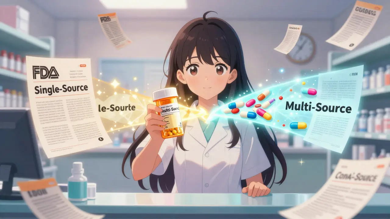 Single-Source vs Multi-Source Drugs: What Patients Need to Know About Cost, Effectiveness, and Switches